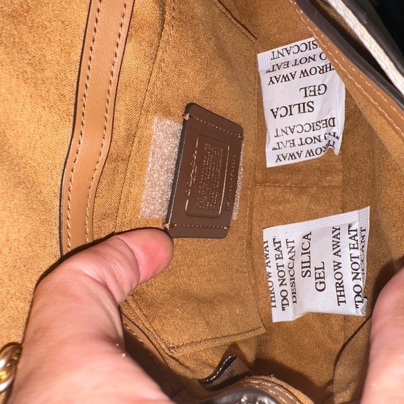 Coach Mini Cassidy Leather Snake Embossed Crossbody New With Tags - Picture 6 of 11